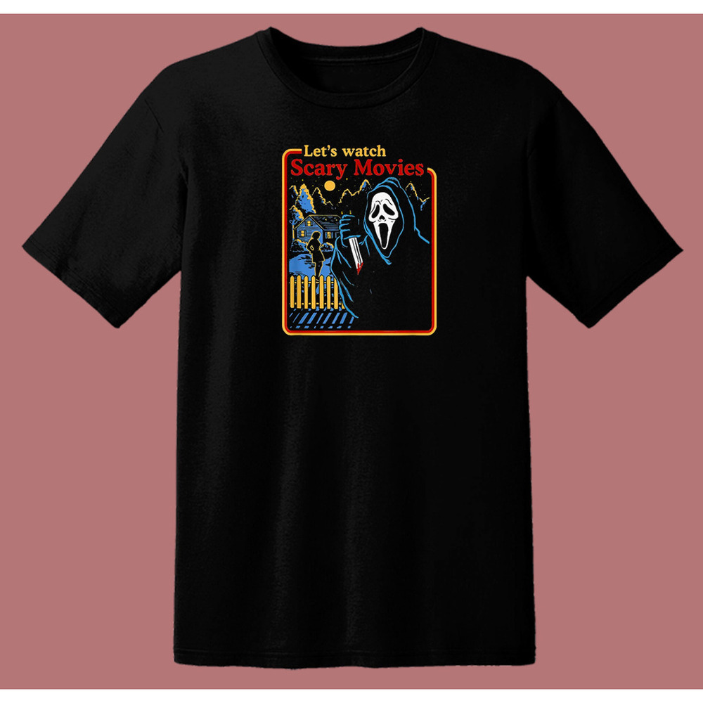 Scream Horror Halloween 80s T Shirt